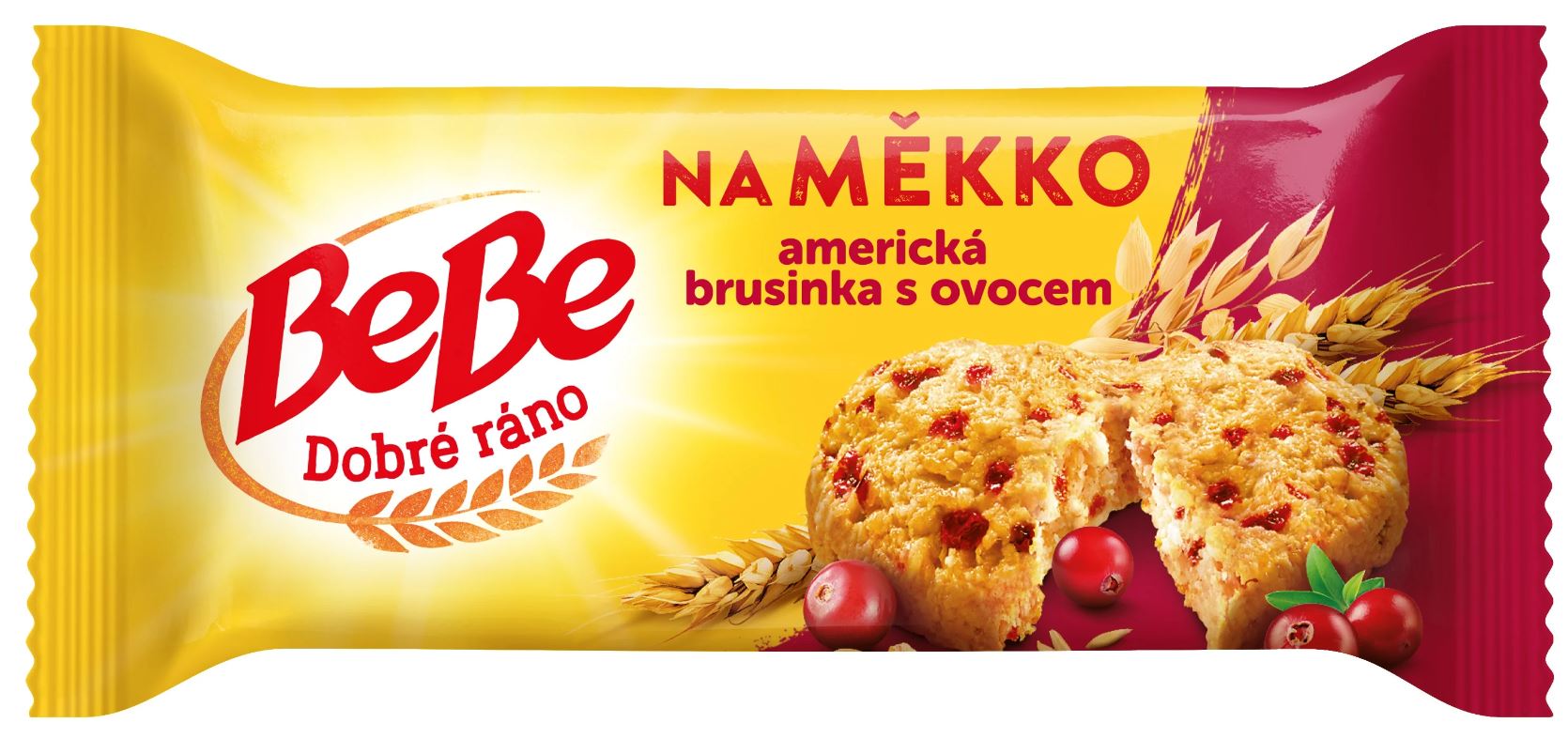 Opavia Bebe Dobre Rano Soft Cranberry / Opavia Bebe Dobre Rano Namekko Brusinka