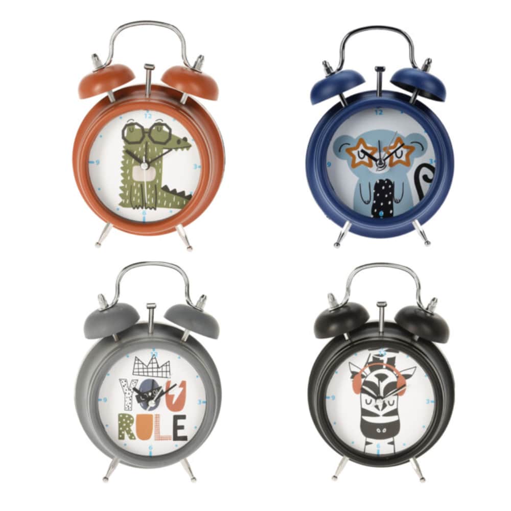Children's Alarm Clock, 4 Designs