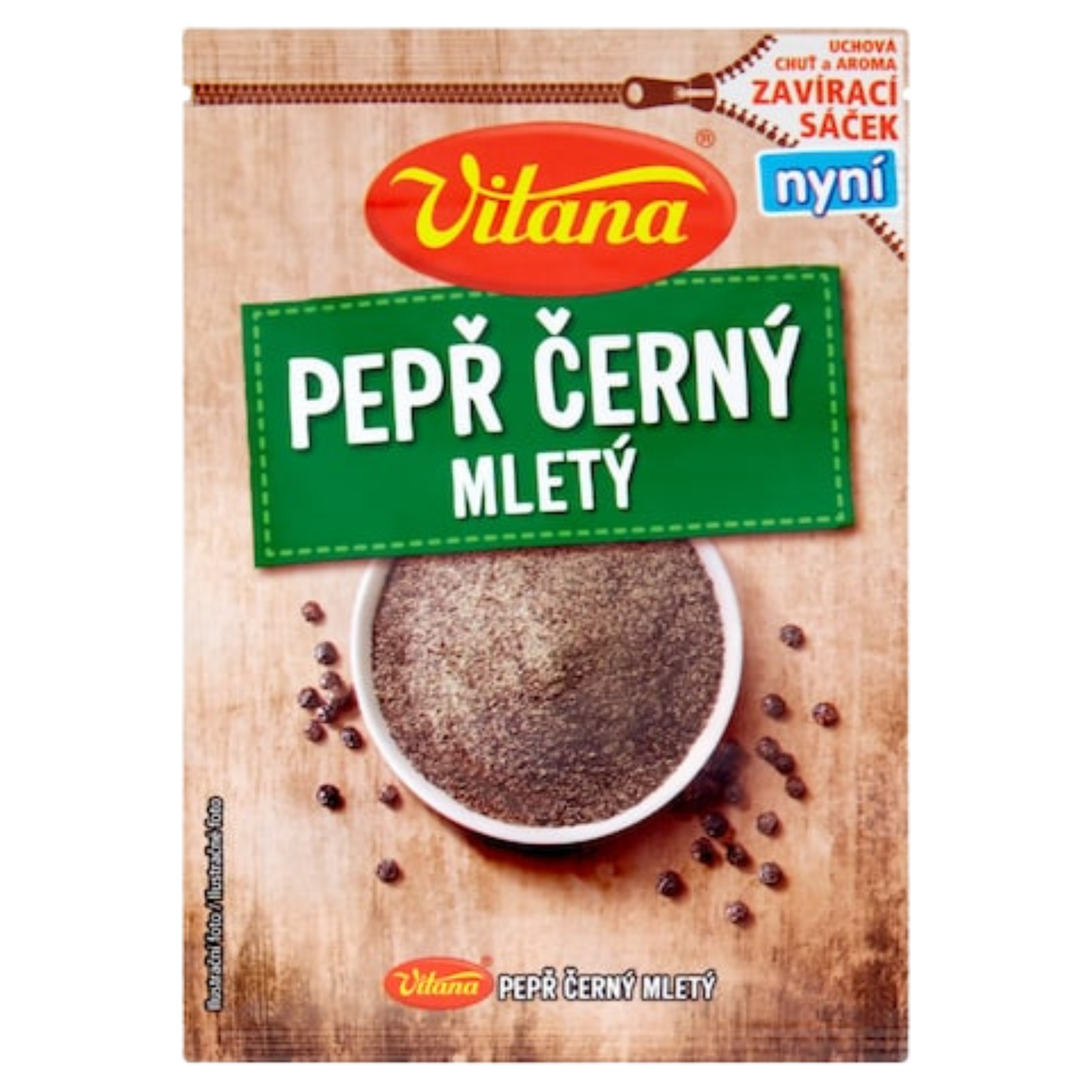 Vitana Ground Black Pepper / Mlety cerny pepr