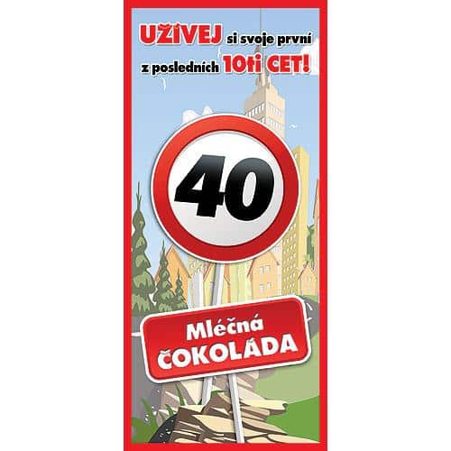 Milk Chocolate for a 40th Birthday – All the Best