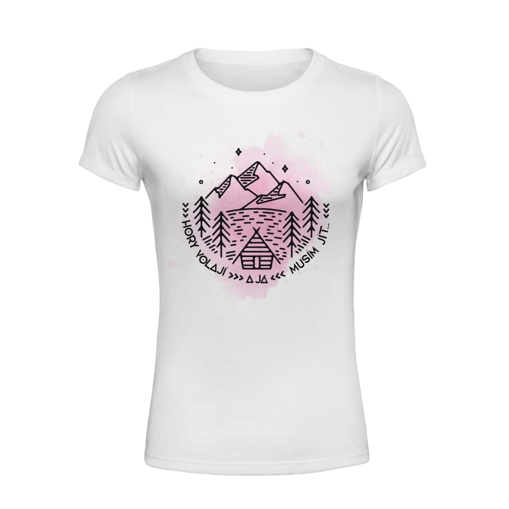 Women's T-shirt “Mountains Are Calling”