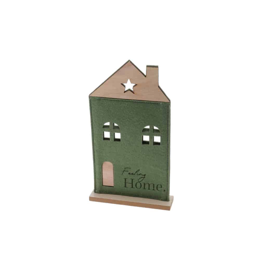 Decorative Wooden Christmas House