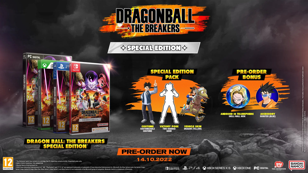 DRAGON BALL: The BREAKERS – Special Edition (Nintendo Switch)