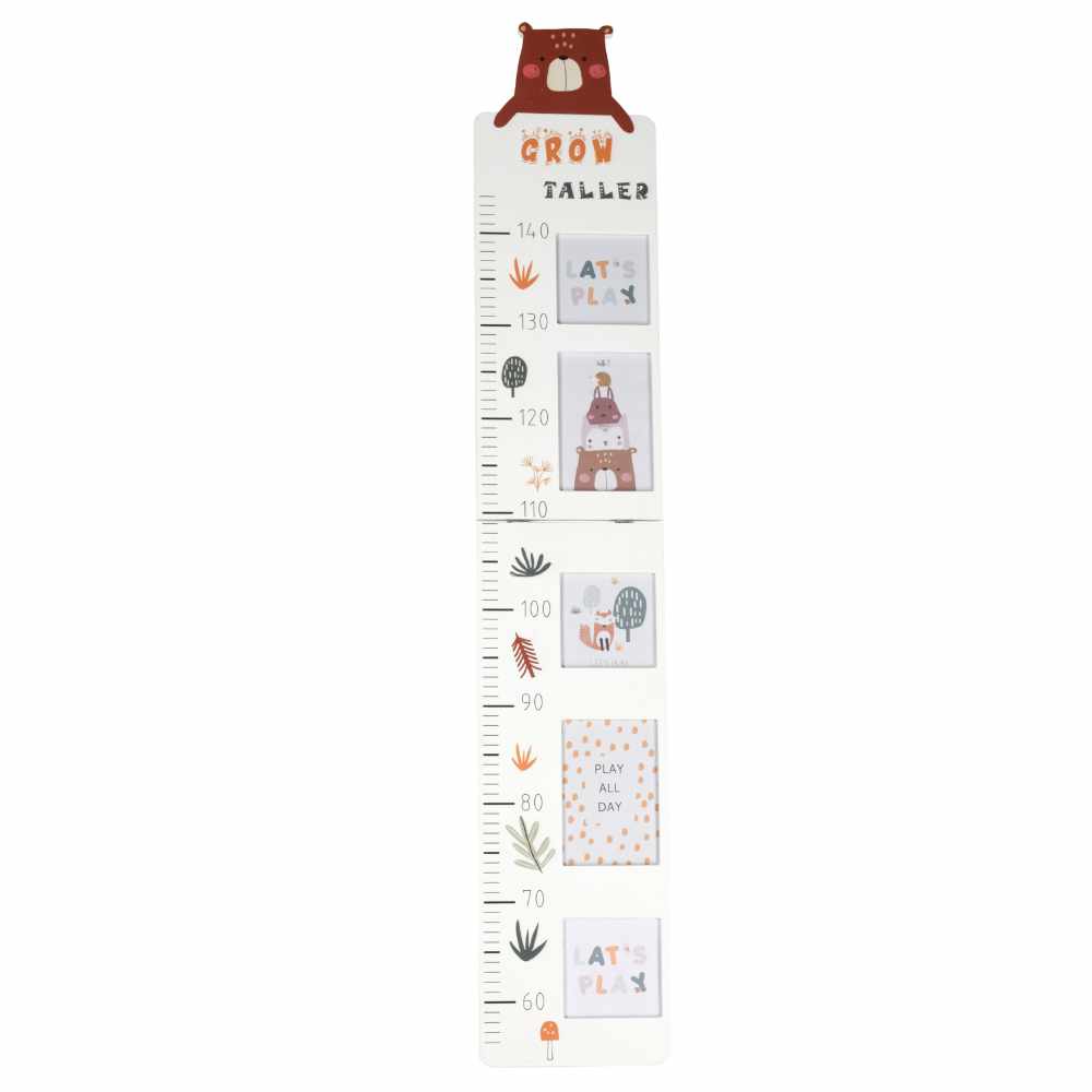 Wooden Wall Growth Chart for a Children's Room