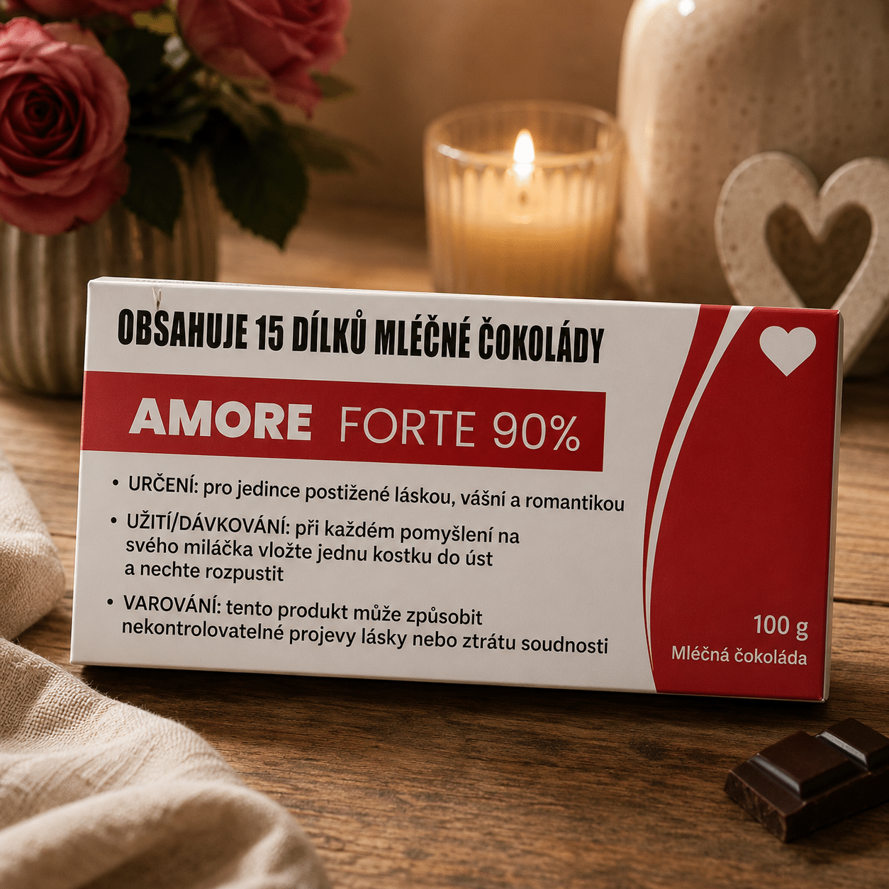 Gift Milk Chocolate 100 g – Amore Forte