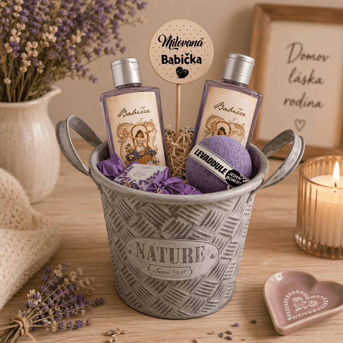 Metal Gift Box – Beloved Grandmother