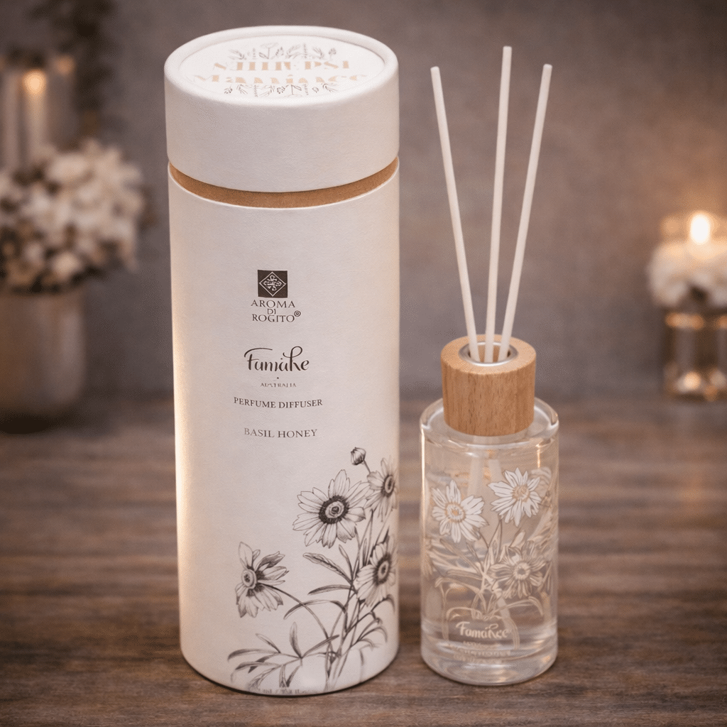 Aroma Diffuser for the Best Mum, Basil Honey