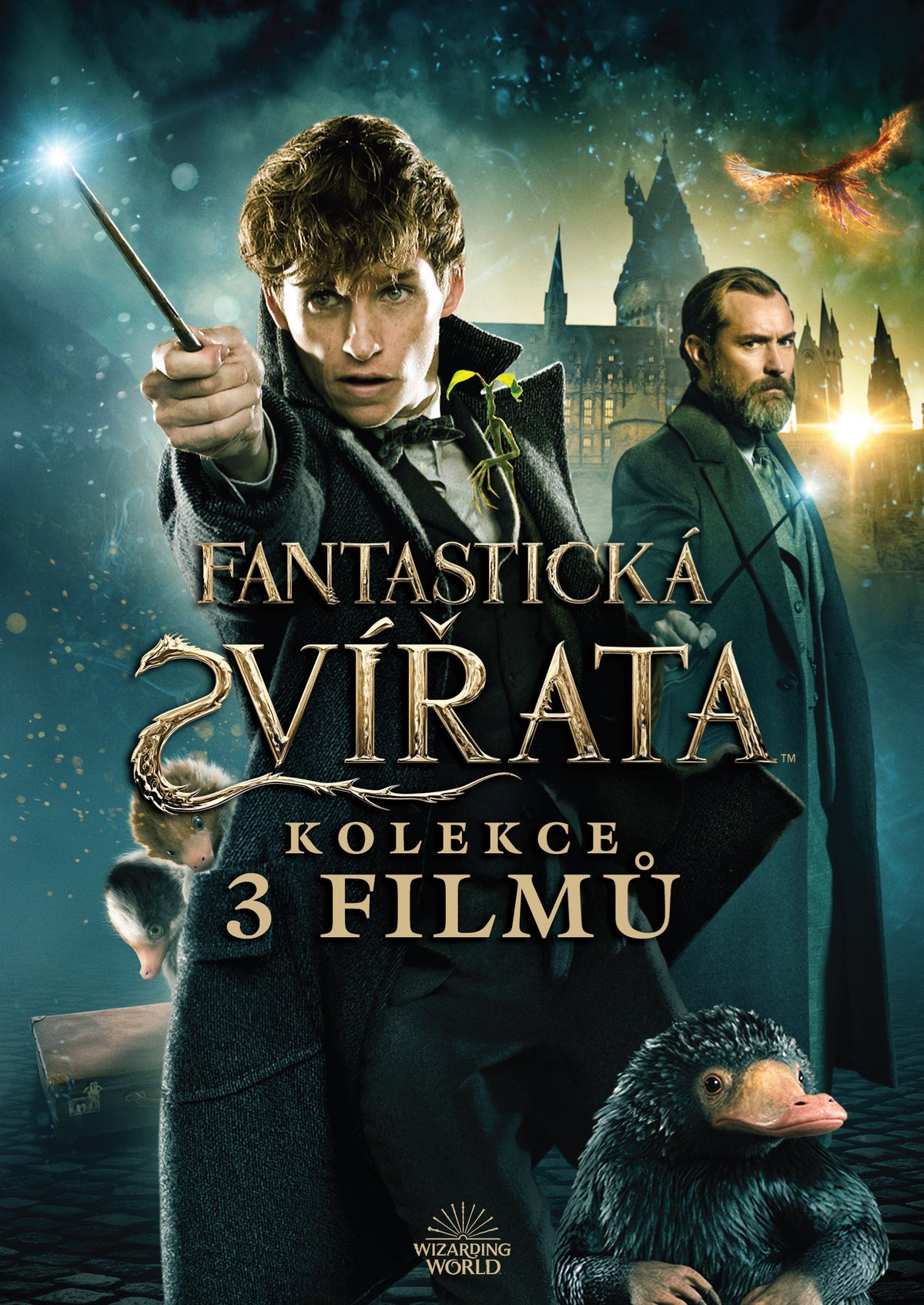 Fantastic Beasts Collection 1-3 / Fantasticka zvirata kolekce 1-3. 3 DVD