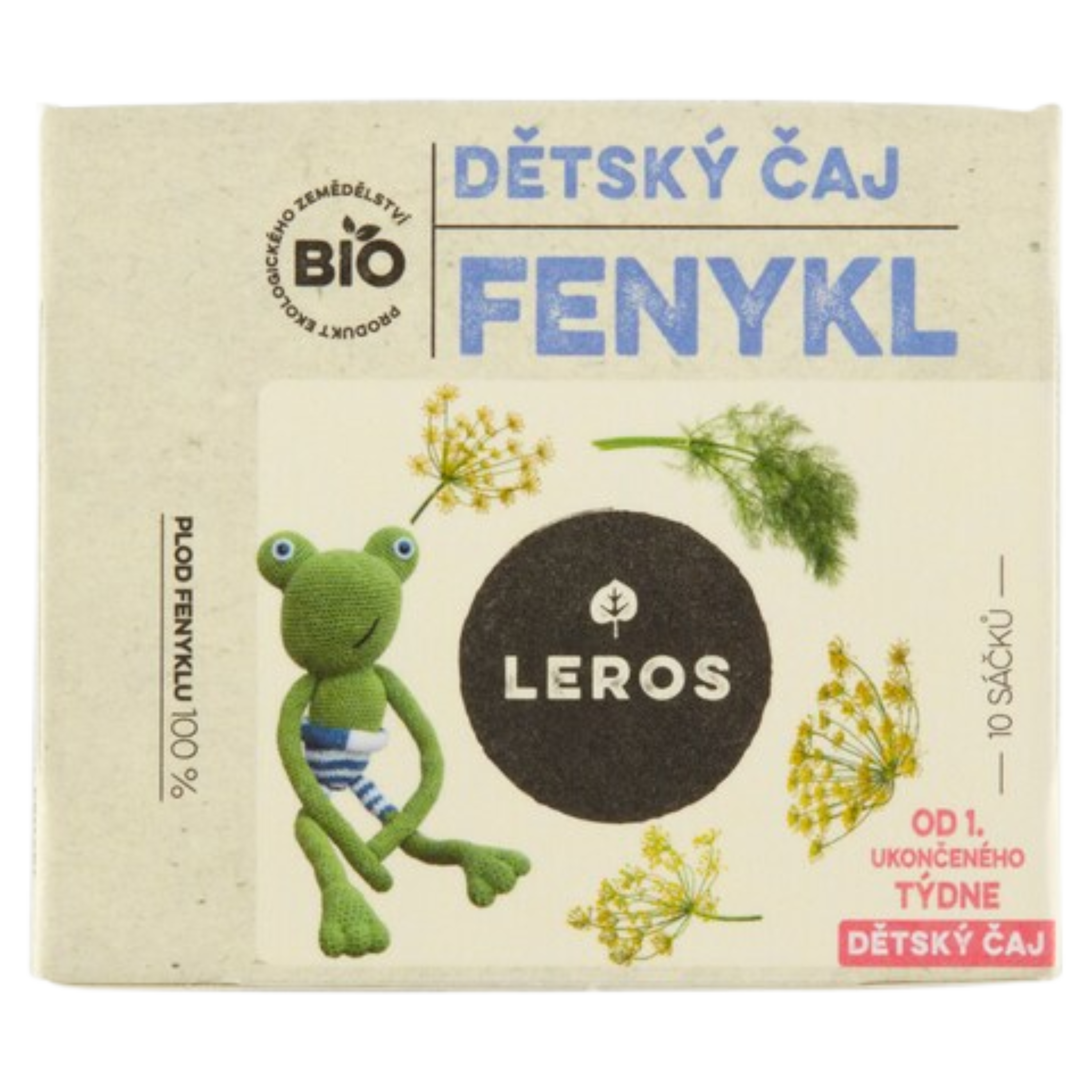 LEROS Organic Children's Fennel Tea / Detsky bio fenyklovy caj
