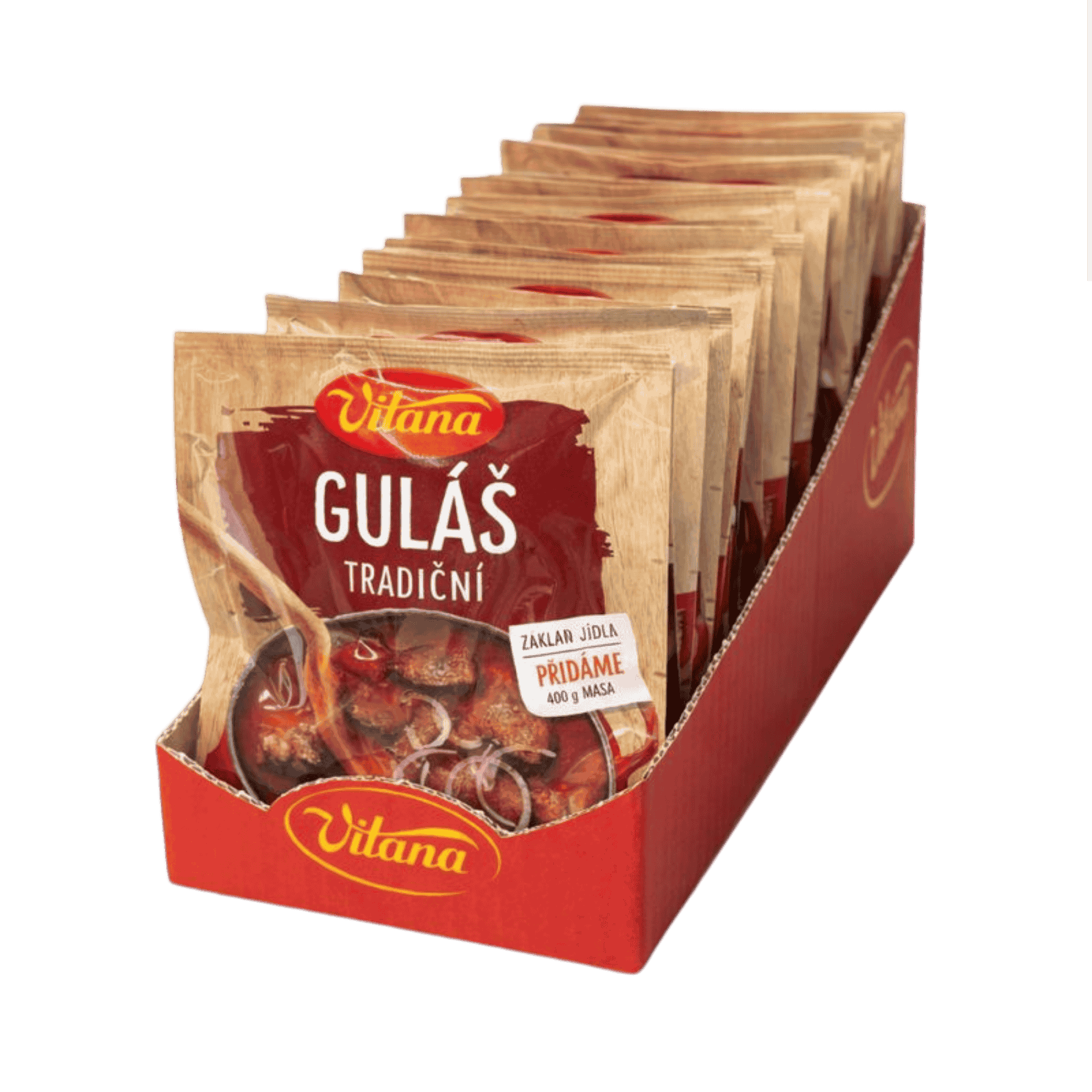 Vitana Traditional Goulash Base / Gulas Tradicni Pack of 25 pcs