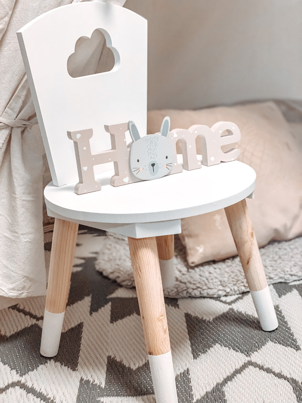 Wooden Children's Room Sign