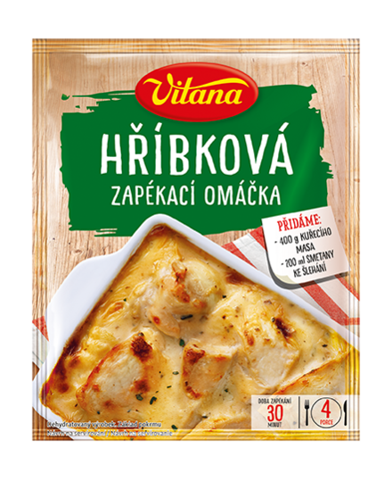 Mushroom Baking Sauce / Zapekaci hribkova Omacka