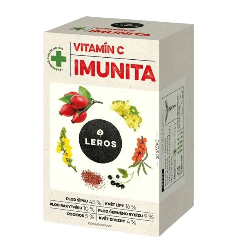 LEROS Vitamin C Immunity Tea / Caj pro imunitu s vitaminem C