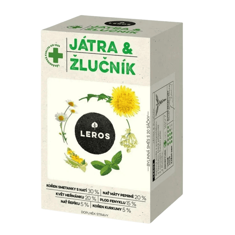 LEROS Liver & Gallbladder Tea / Caj na jatra a zlucnik