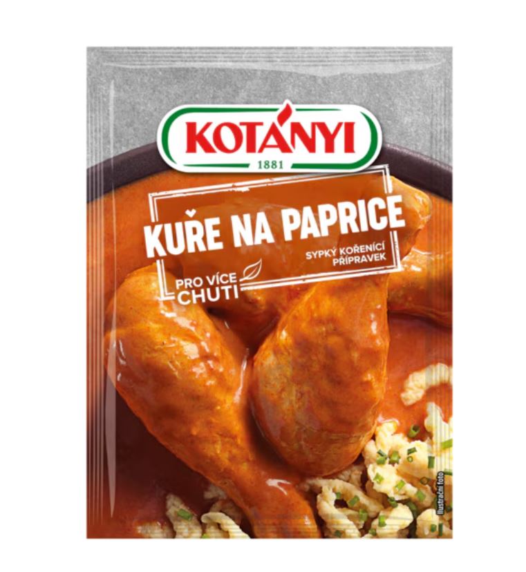 Spices Chicken Meat On Paprika / Koreni Kure na Paprice