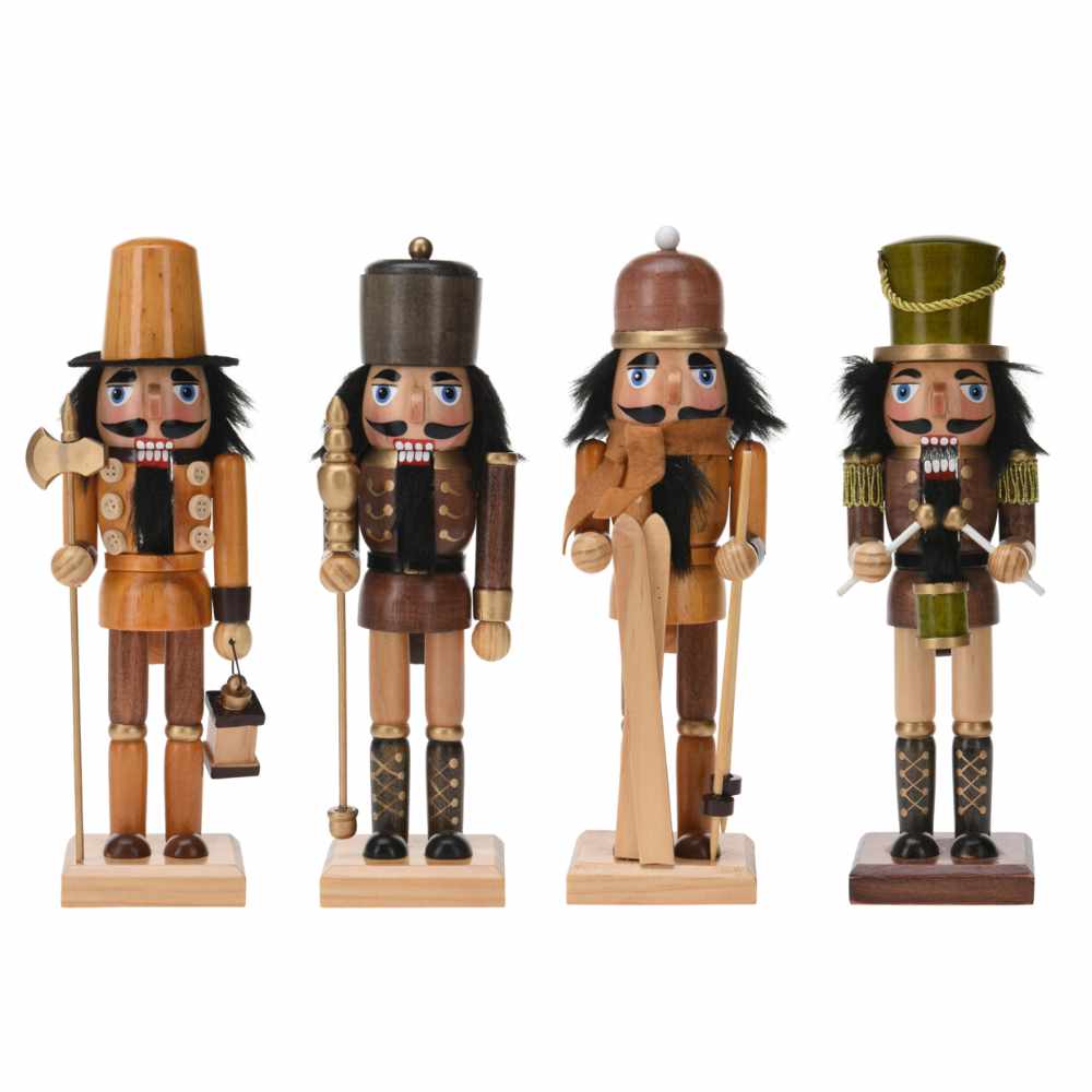 Christmas Wooden Nutcracker, 25 cm