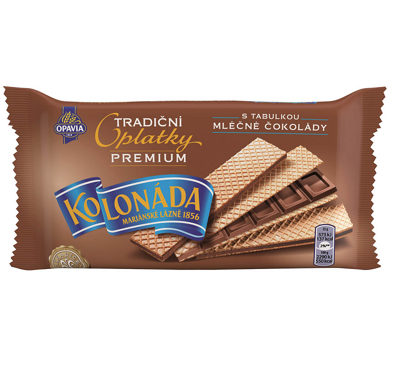 Opavia Kolonada Wafers With Milk-Chocolate Filling