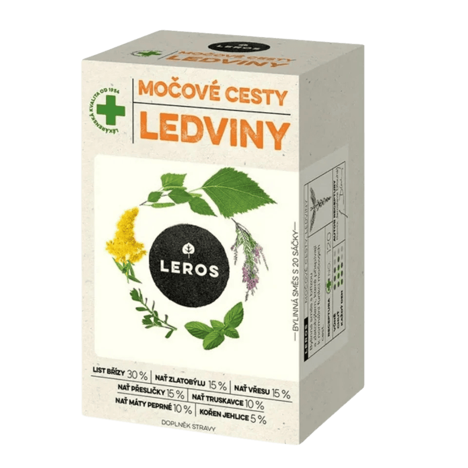 LEROS Urinary Tract & Kidneys Herbal Tea / Bylinny caj na mocove cesty a ledviny