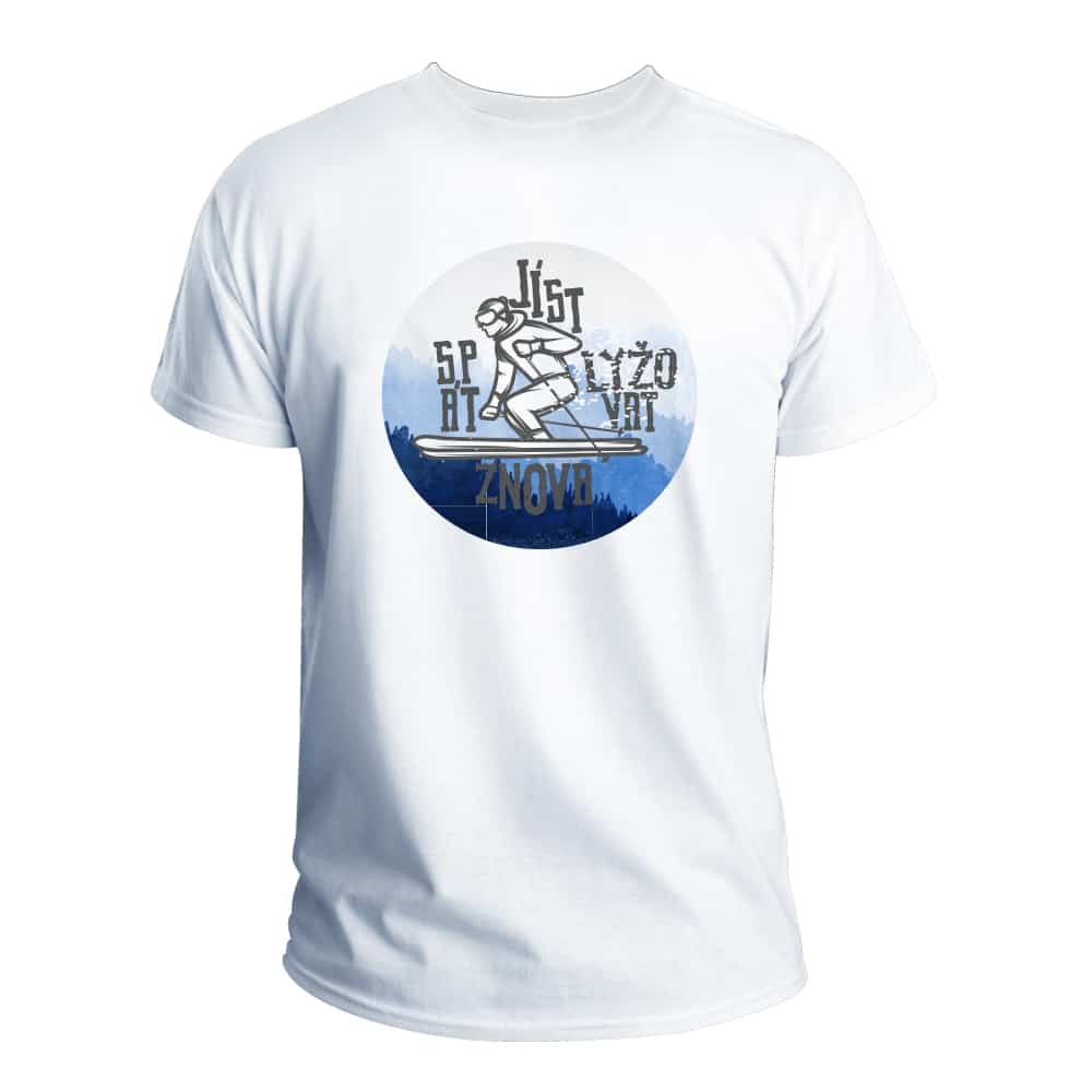 Men's T-shirt – Skier