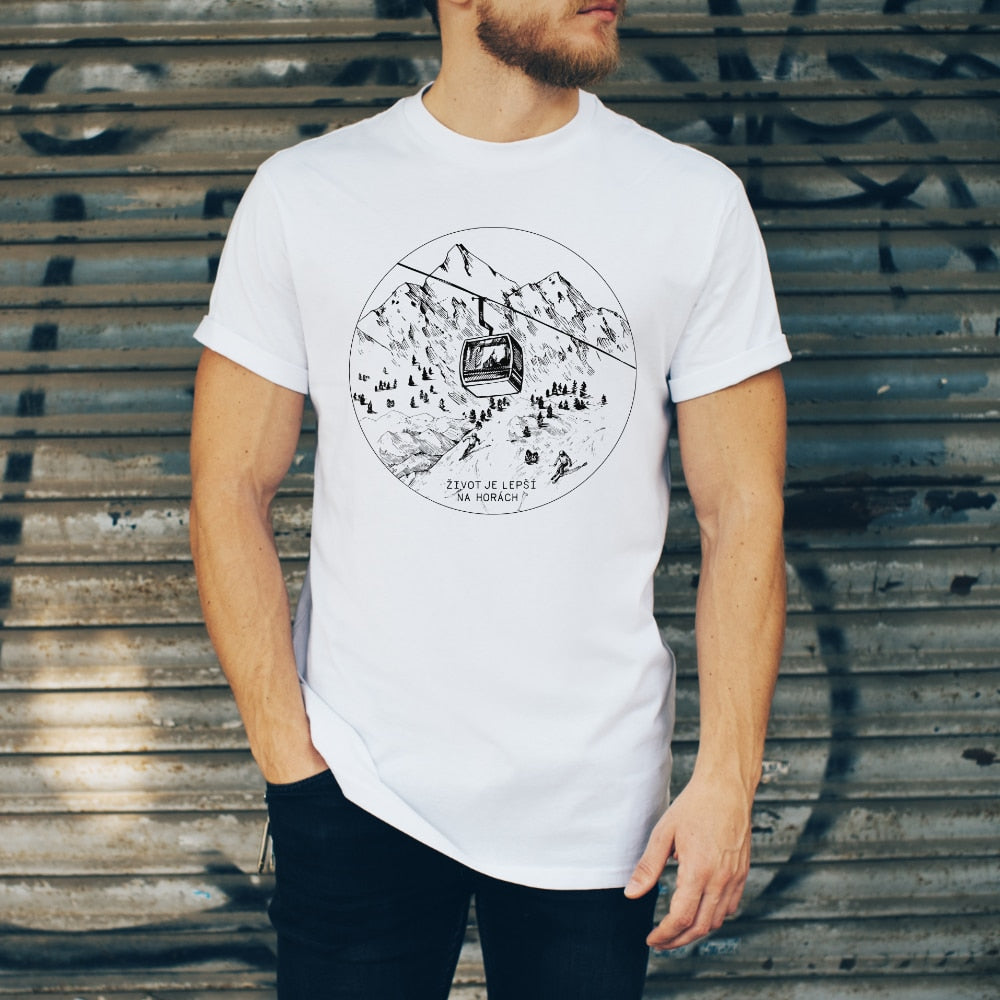 Men's T-shirt – Life in the Mountains