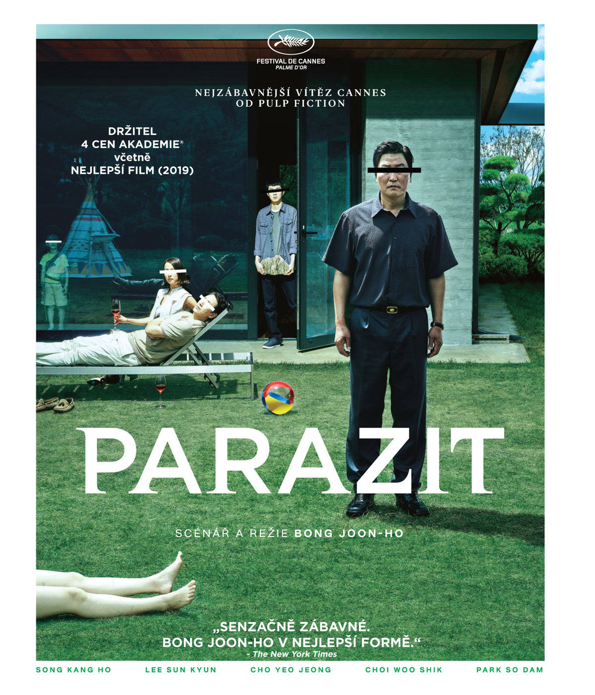 Parasite / Parazit - limitovane vydani Blu-ray