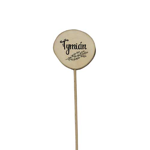 Wooden Herb Garden Marker – Thyme