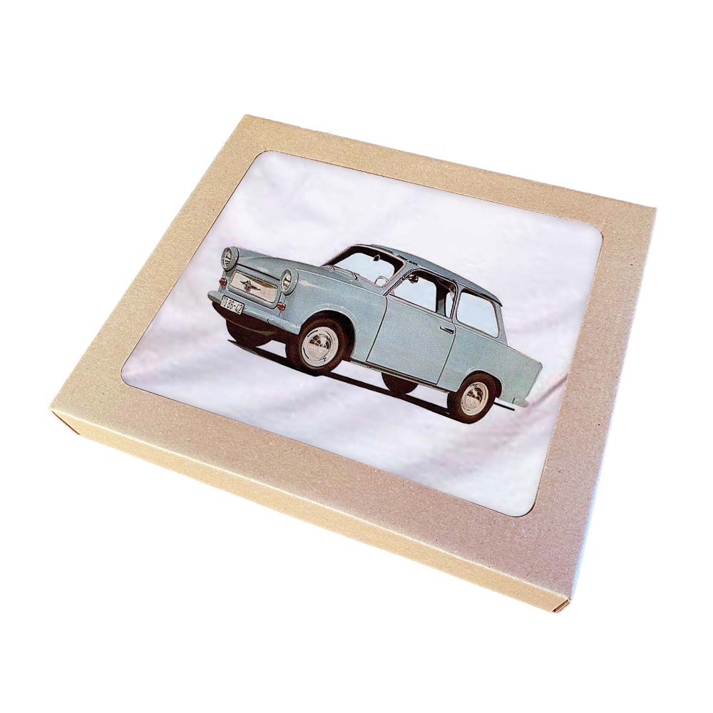 Grey Retro Trabant 601 T-shirt