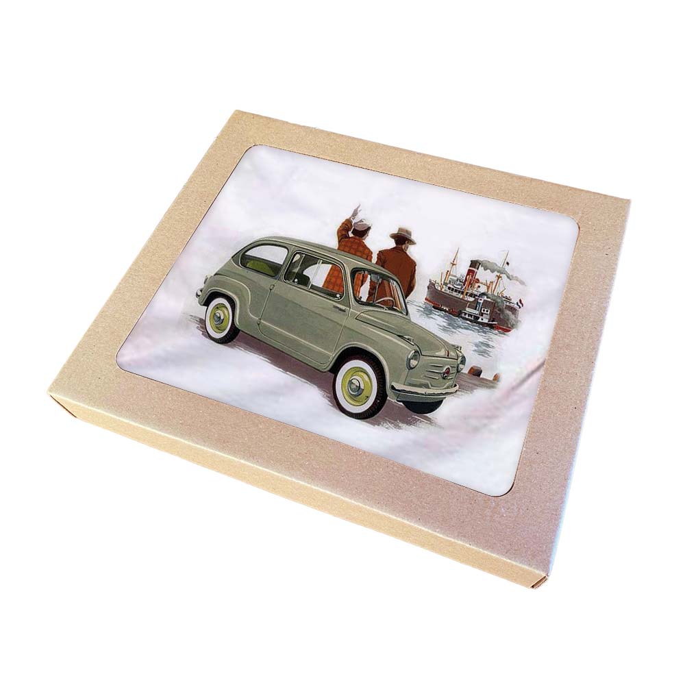 Fiat 500 Retro Print T-shirt