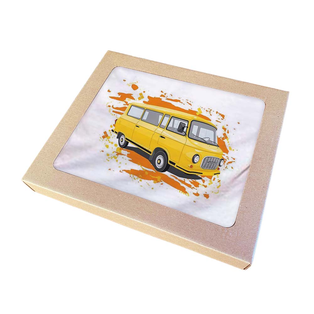 Men's Retro Barkas Car T-shirt