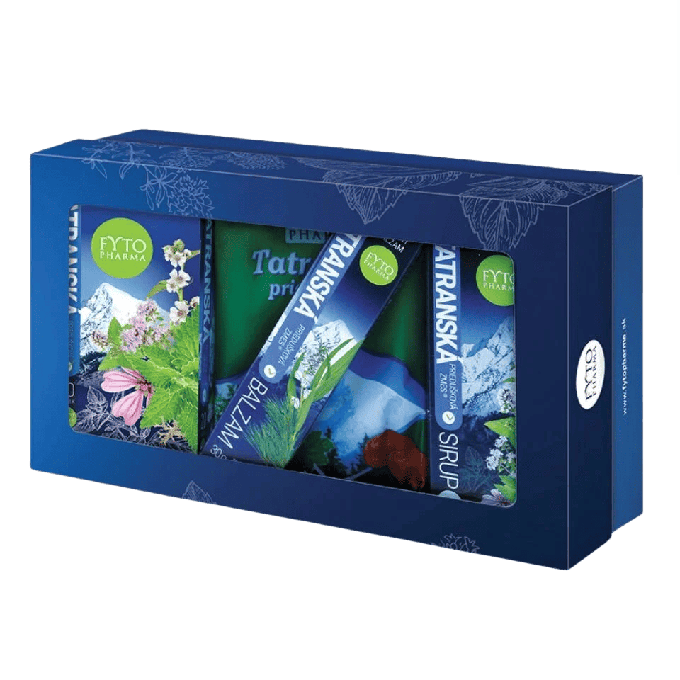 Fytopharma Tatra Respiratory Blend Gift Set / Tatranska pruduskova smes – darkova sada