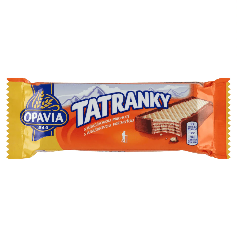 Opavia Tatranky Peanut Wafer / Tatranky arasidove