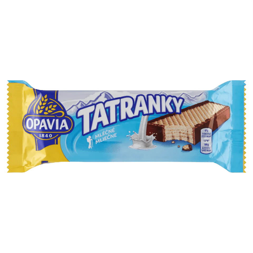 Opavia Tatranky Milk Wafer / Tatranky mlecne