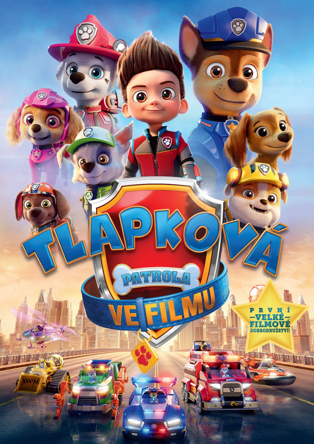 Paw Patrol: The Movie / Tlapkova patrola ve filmu DVD