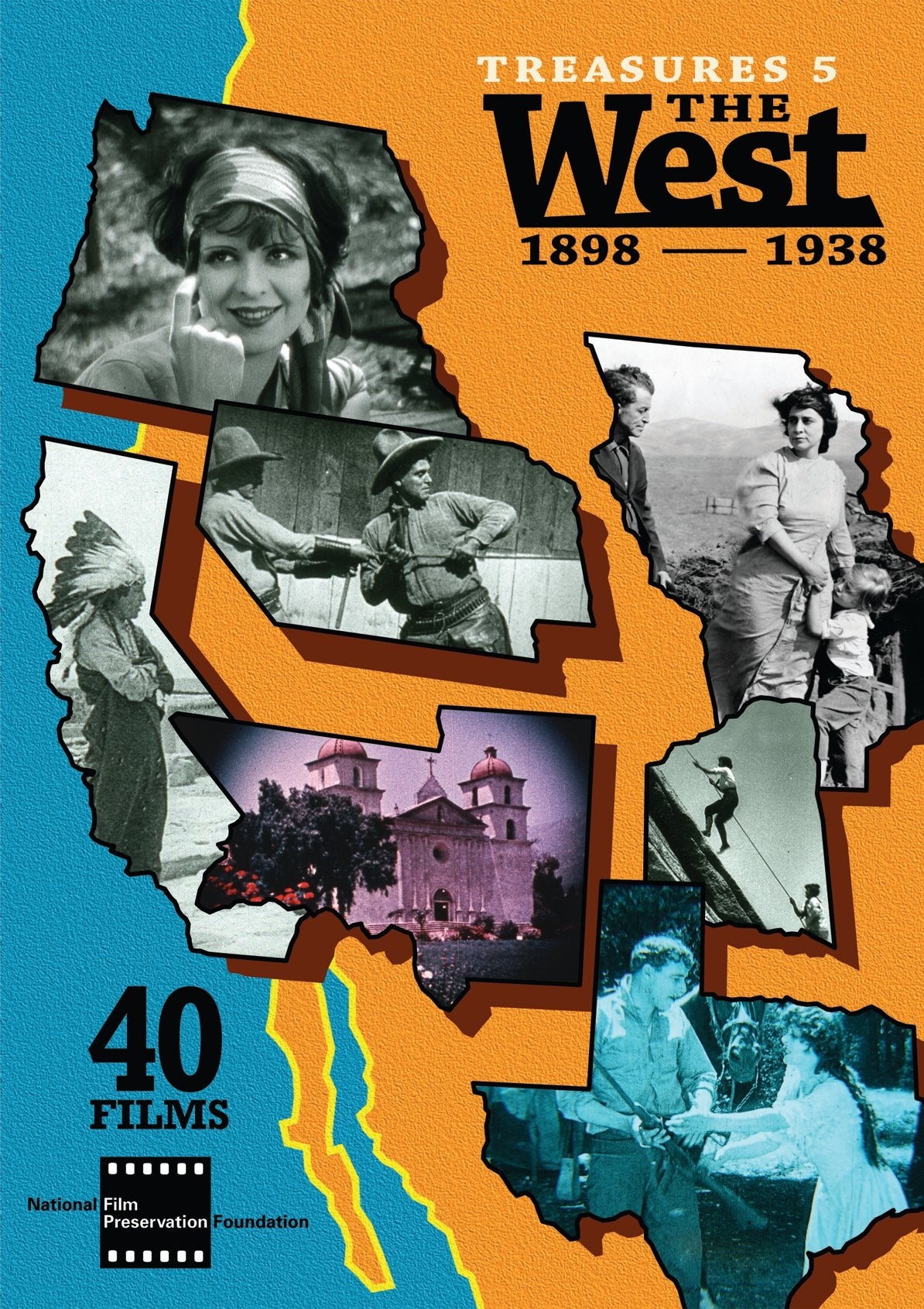 Treasures 5: The West 1898–1938 – 40 Films 3DVD
