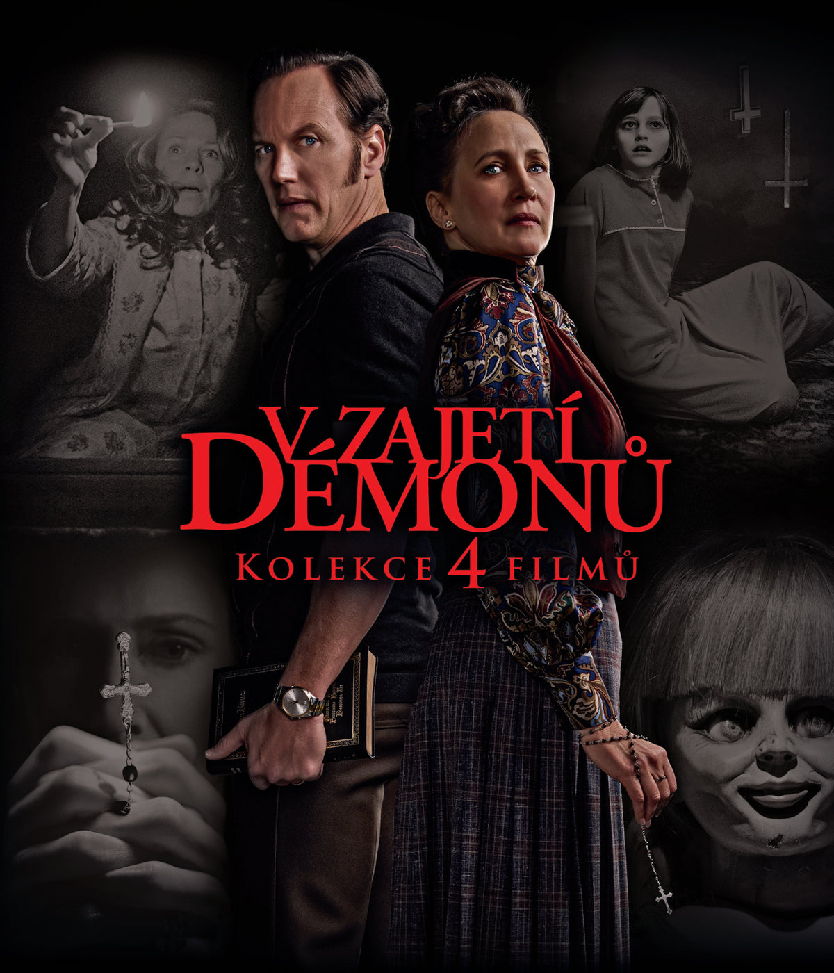 The Conjuring Collection / V zajeti demonu kolekce 1.-4. 4 Blu-ray