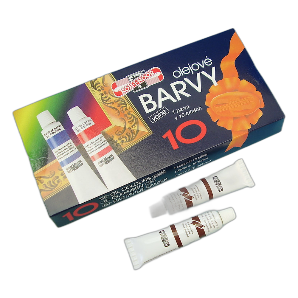 Koh-i-Noor Manes Oil Colour 16 ml 10 Burnt Umber