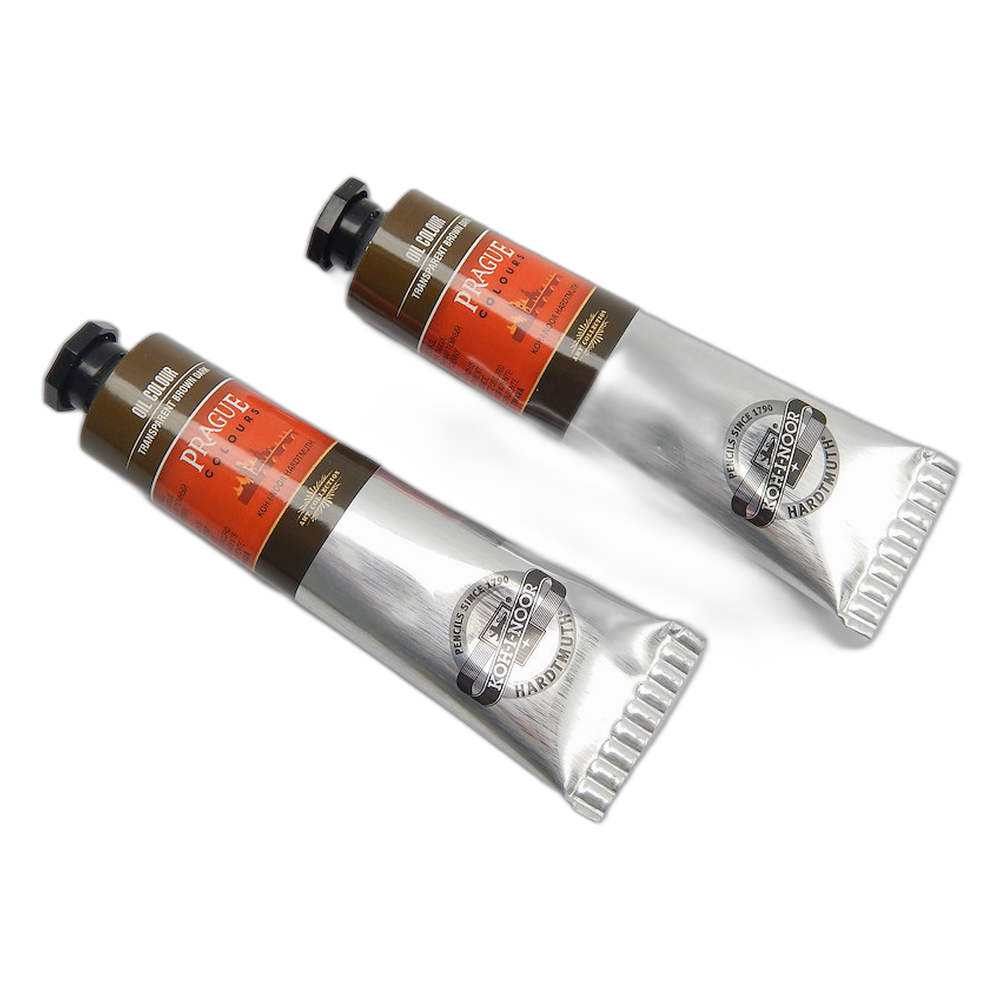 Koh-i-Noor Manes Oil Colour 40 ml 610 Transparent Dark Brown