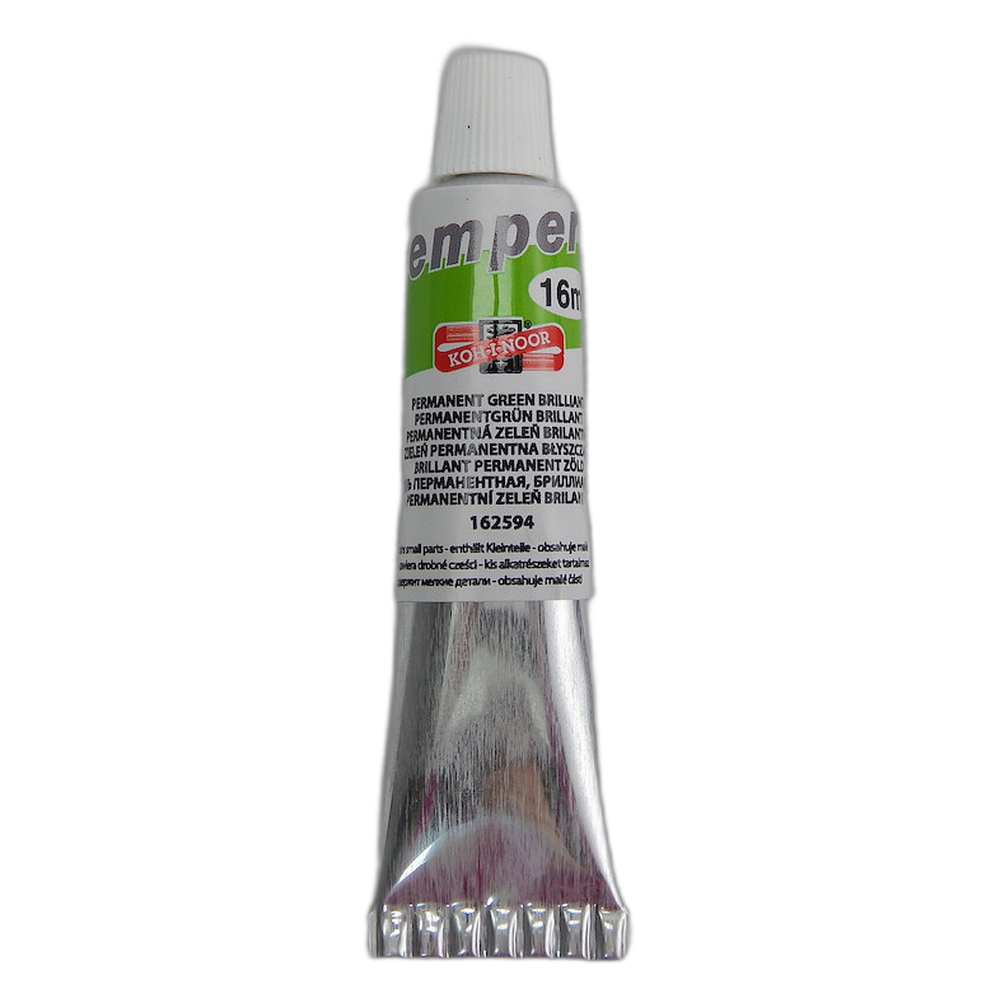 Koh-i-Noor Tempera Paint 16 ml 1505 Permanent Green Light
