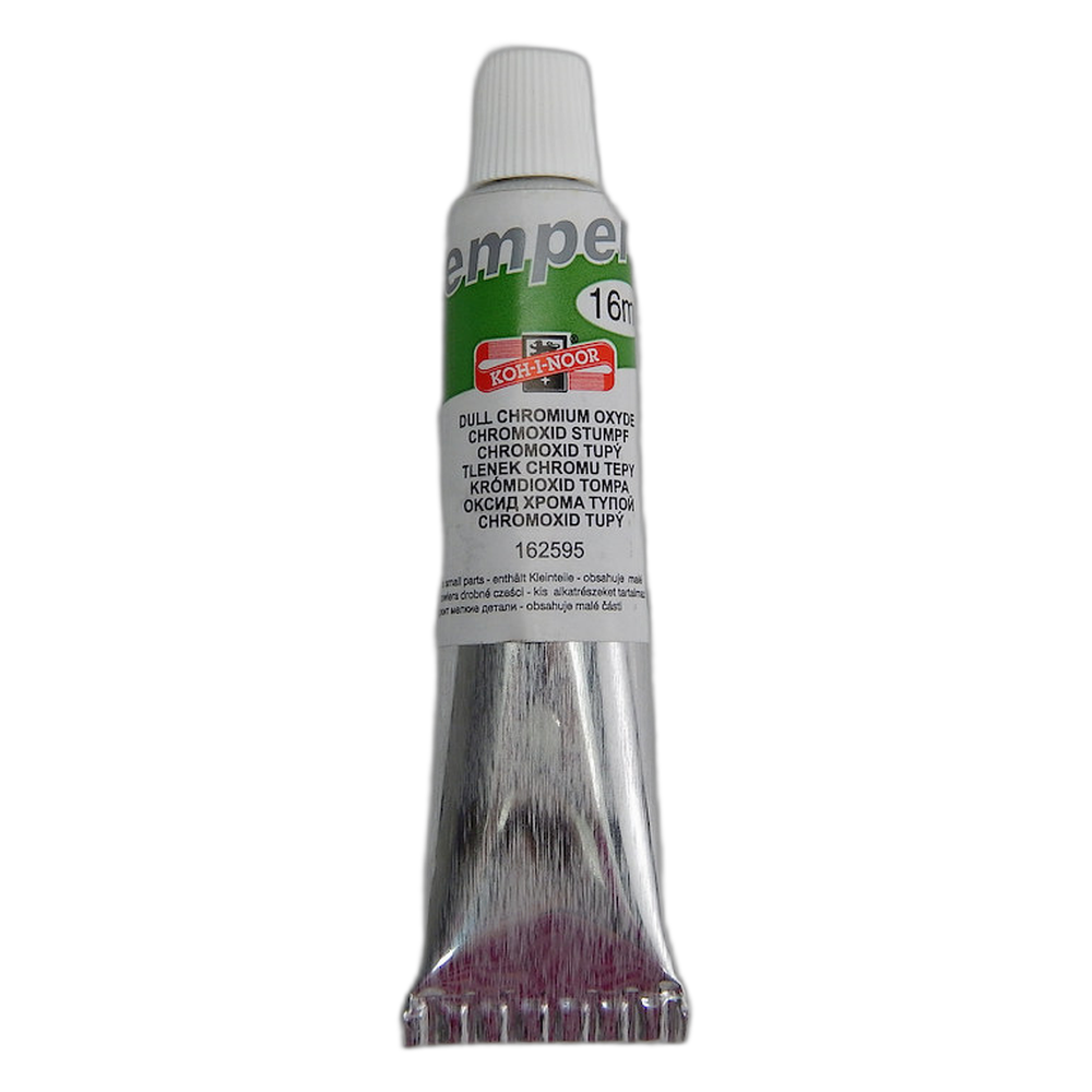 Koh-i-Noor Tempera Paint 16 ml 1530 Opaque Chromium Oxide Green