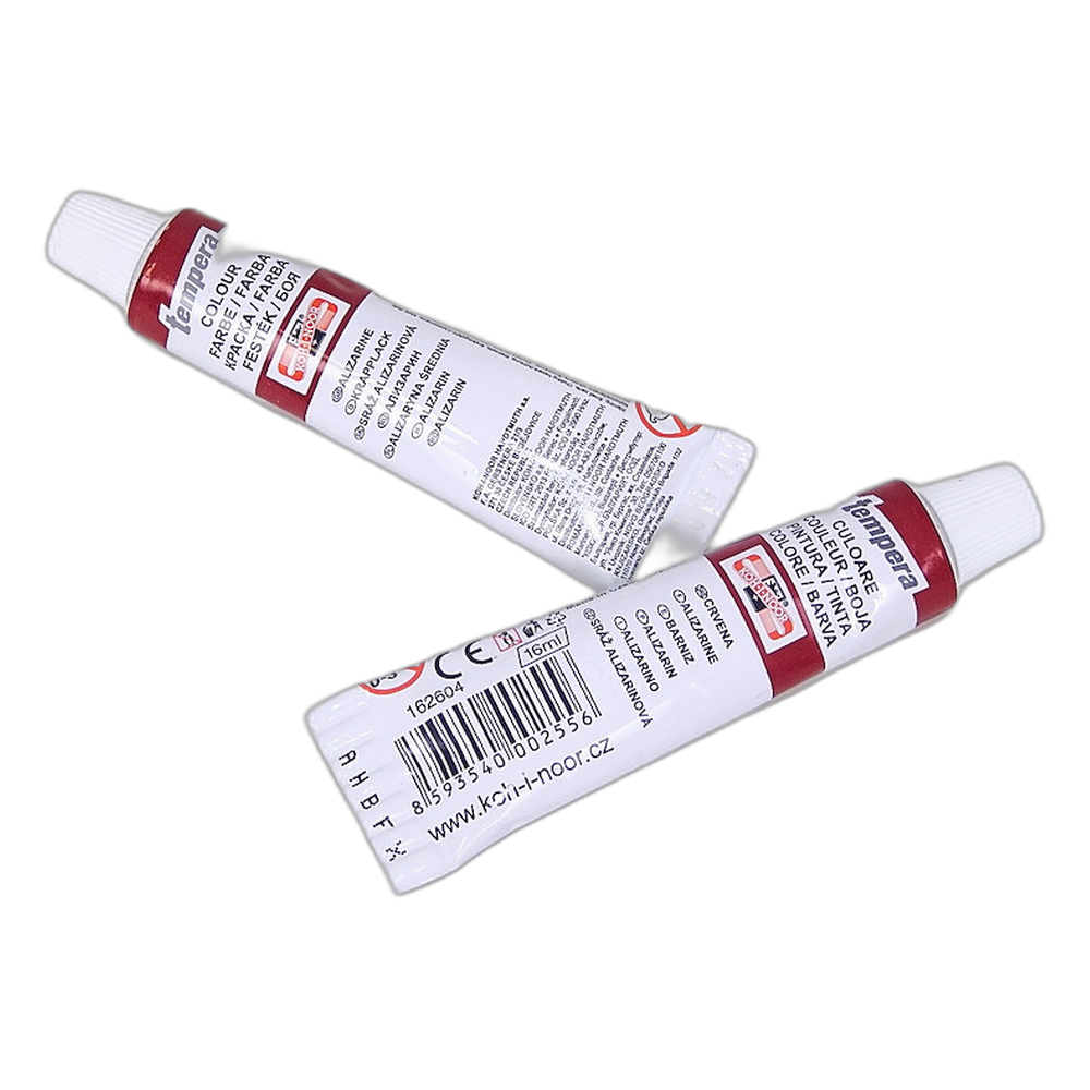 Koh-i-Noor Tempera Paint 16 ml 1320 Alizarin Crimson