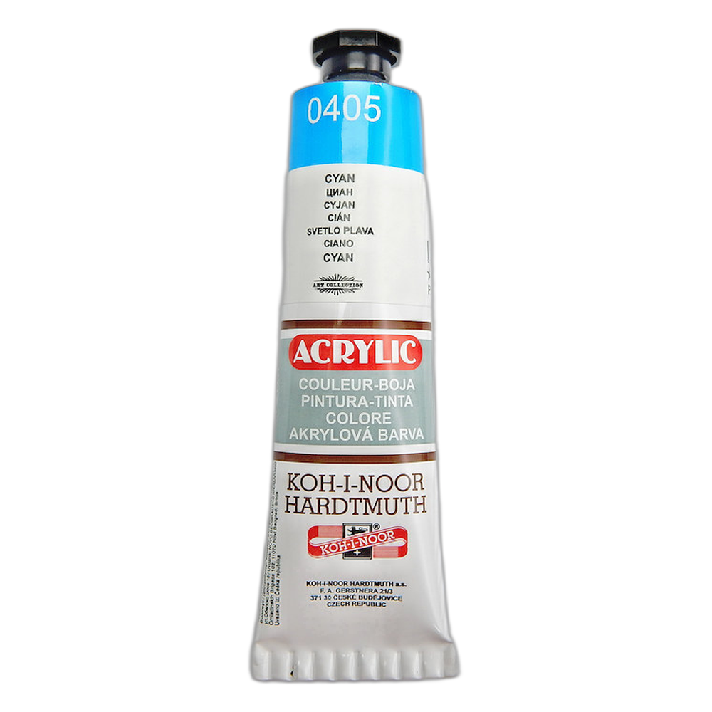 Koh-i-Noor Acrylic Paint 40 ml 0405 Cyan