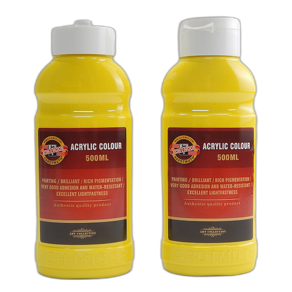 Koh-i-Noor Acrylic Paint 500 ml 0205 Primary Yellow