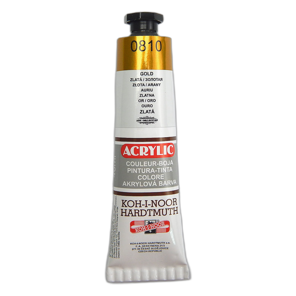 Koh-i-Noor Acrylic Paint 40 ml 0810 Gold