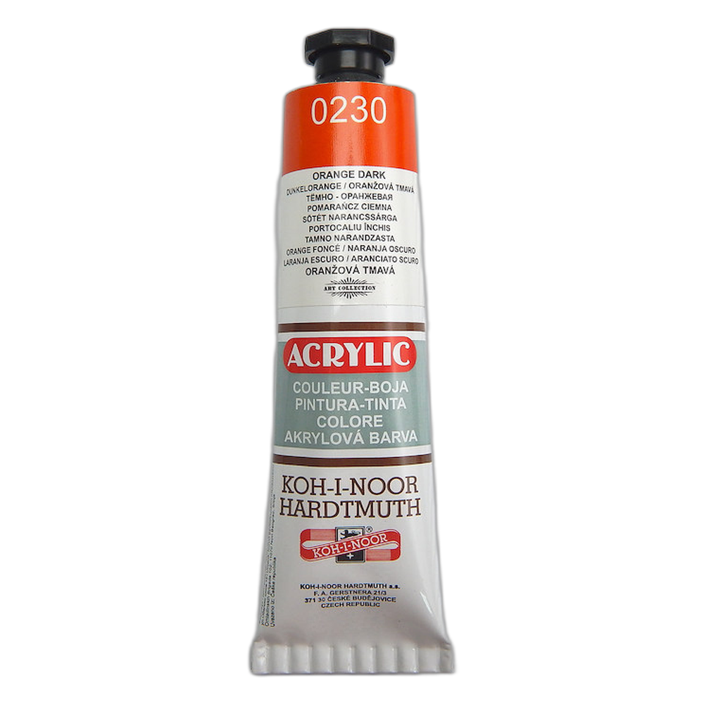 Koh-i-Noor Acrylic Paint 40 ml 0230 Dark Orange