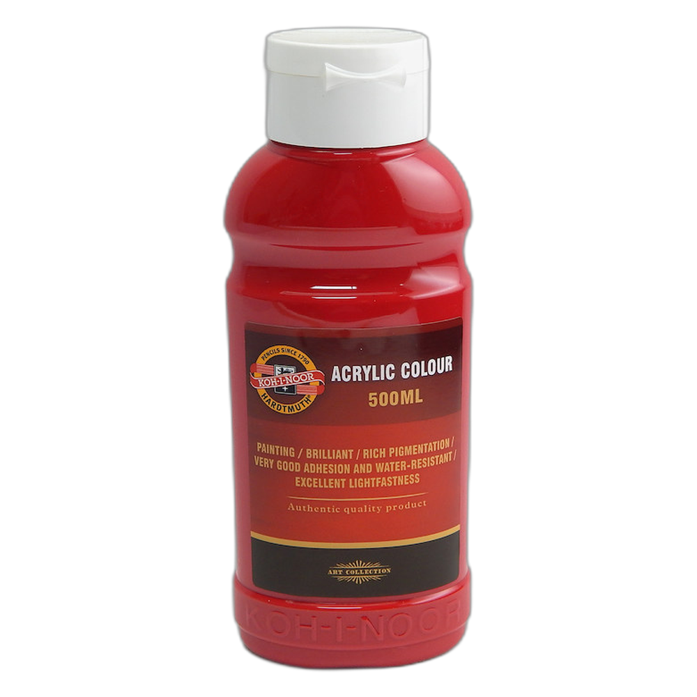 Koh-i-Noor Acrylic Paint 500 ml 0310 Dark Red