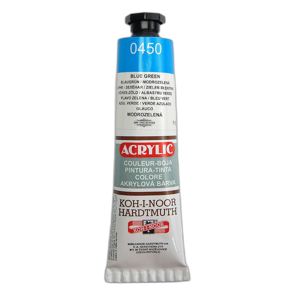 Koh-i-Noor Acrylic Paint 40 ml 0450 Blue Green