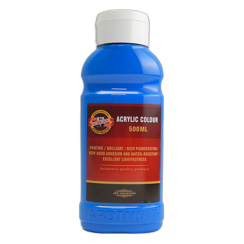 Koh-i-Noor Acrylic Paint 500 ml 0400 Light Blue