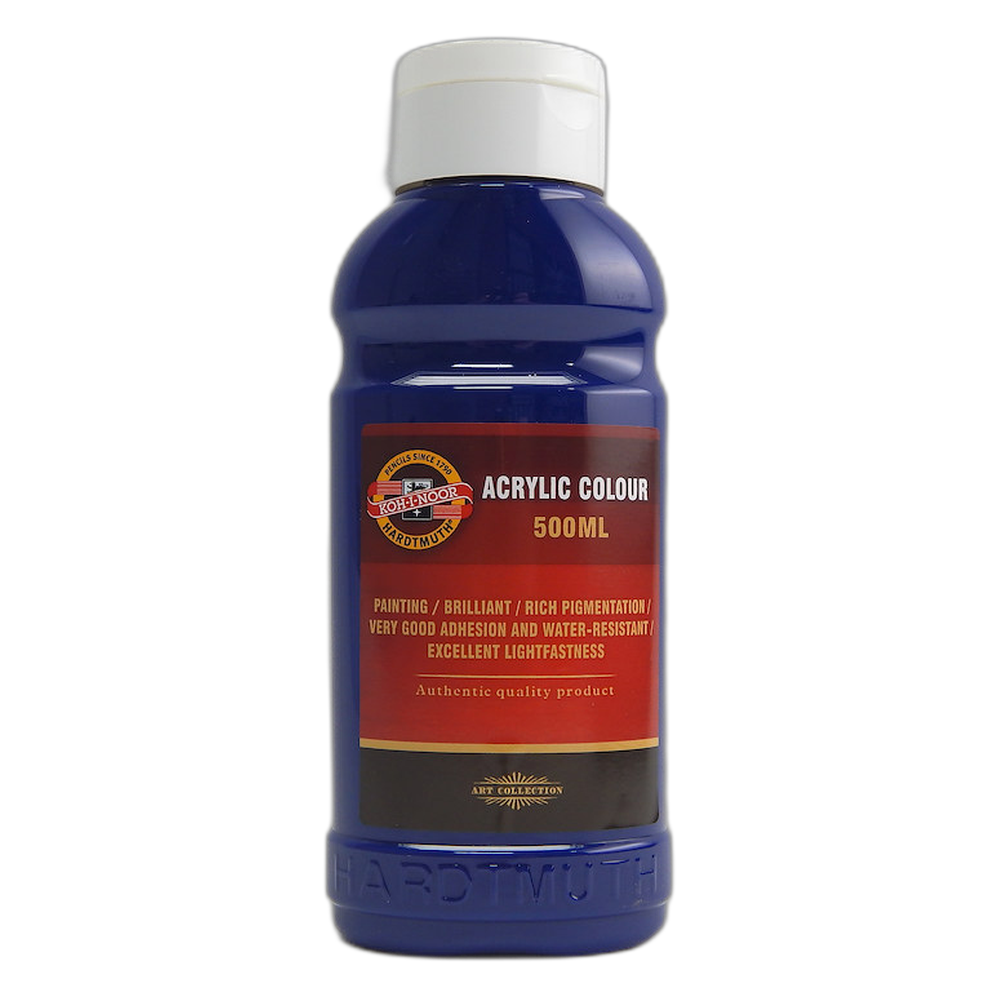 Koh-i-Noor Acrylic Paint 500 ml 0420 Dark Blue
