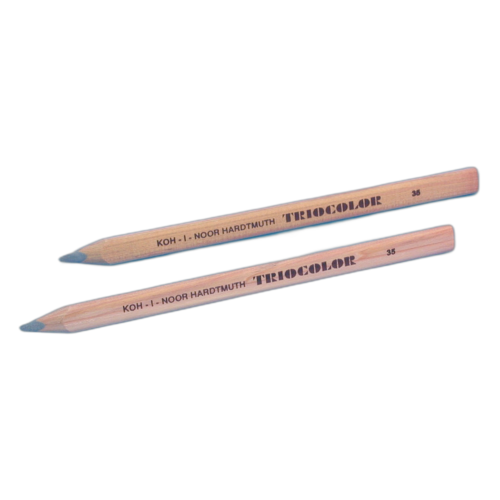 Koh-i-Noor Triocolor 3150 Jumbo Triangular Pencil Natural 35 Grey