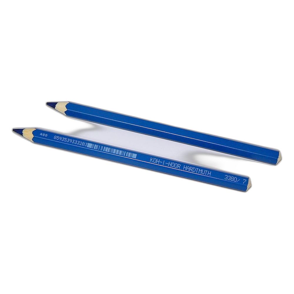 Koh-i-Noor Jumbo 3380 Coloured Pencil OK 10 07 Dark Blue